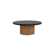 Ronde salontafel Palazzo – Naturel – 100 x 100 x 40 cm | Tower Living