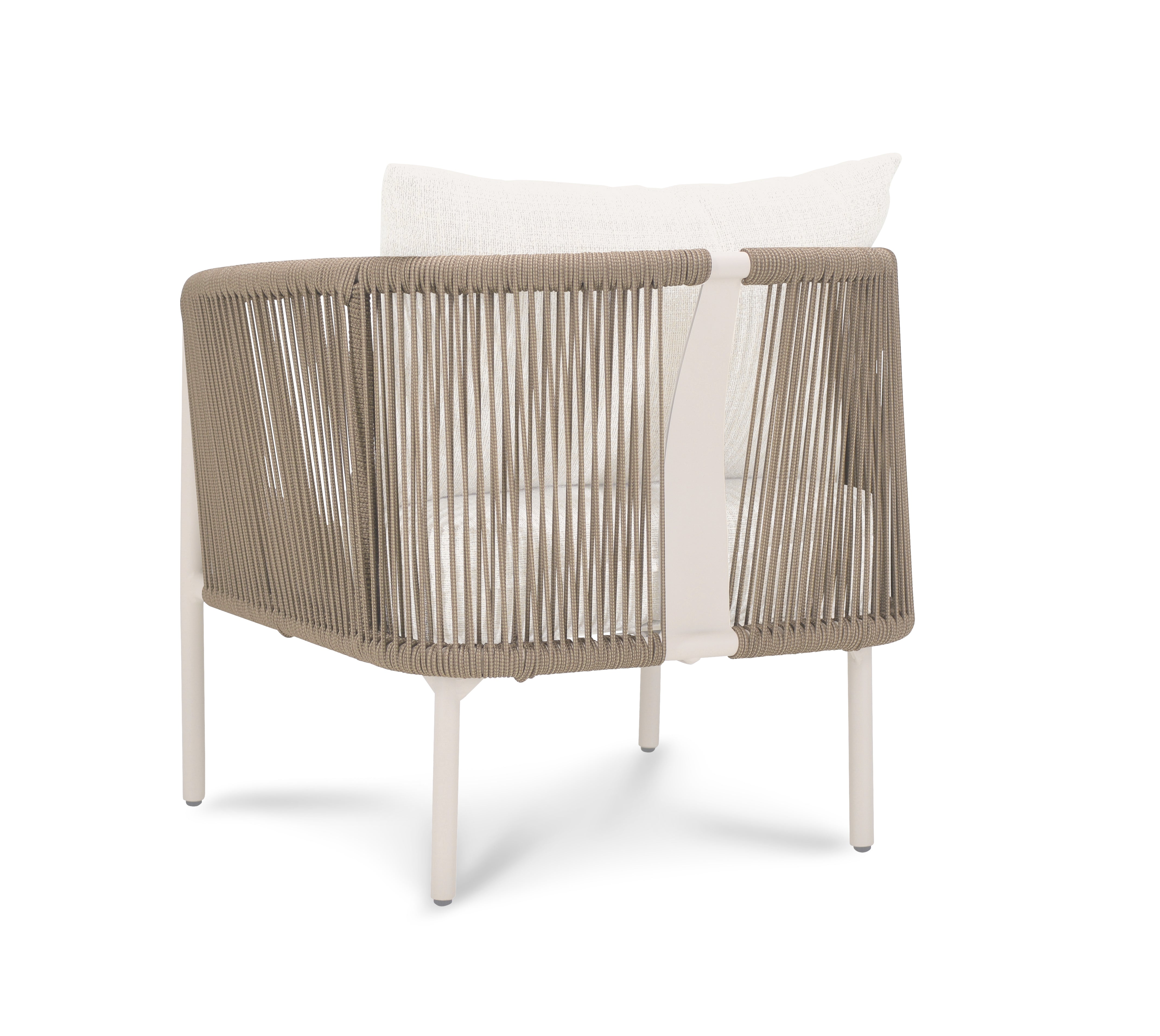 Loungeset Palermo Color Creme Quick Dry / Olefin Aluminum Frame Powder Coated