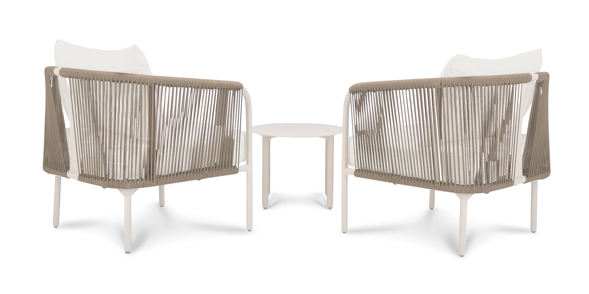 Loungeset Palermo Color Creme Quick Dry / Olefin Aluminum Frame Powder Coated