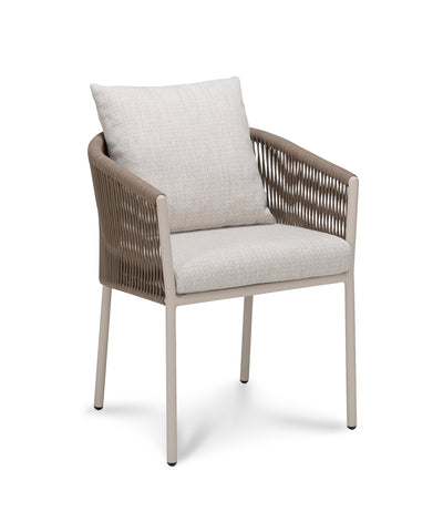 Tuinstoel Tjebbe Color Creme Quick Dry / Olefin Aluminum Frame Powder Coated