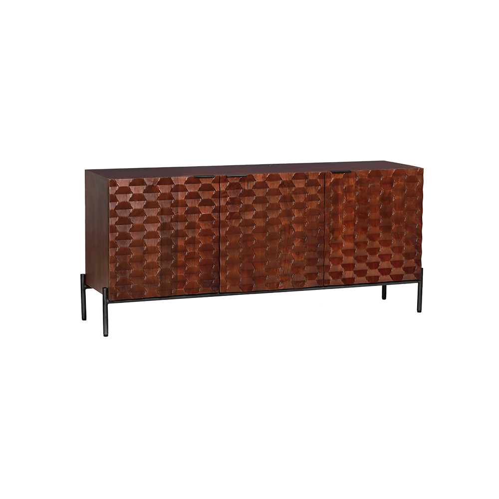 Tower Living Paola Dressoir 170 cm – Bruin