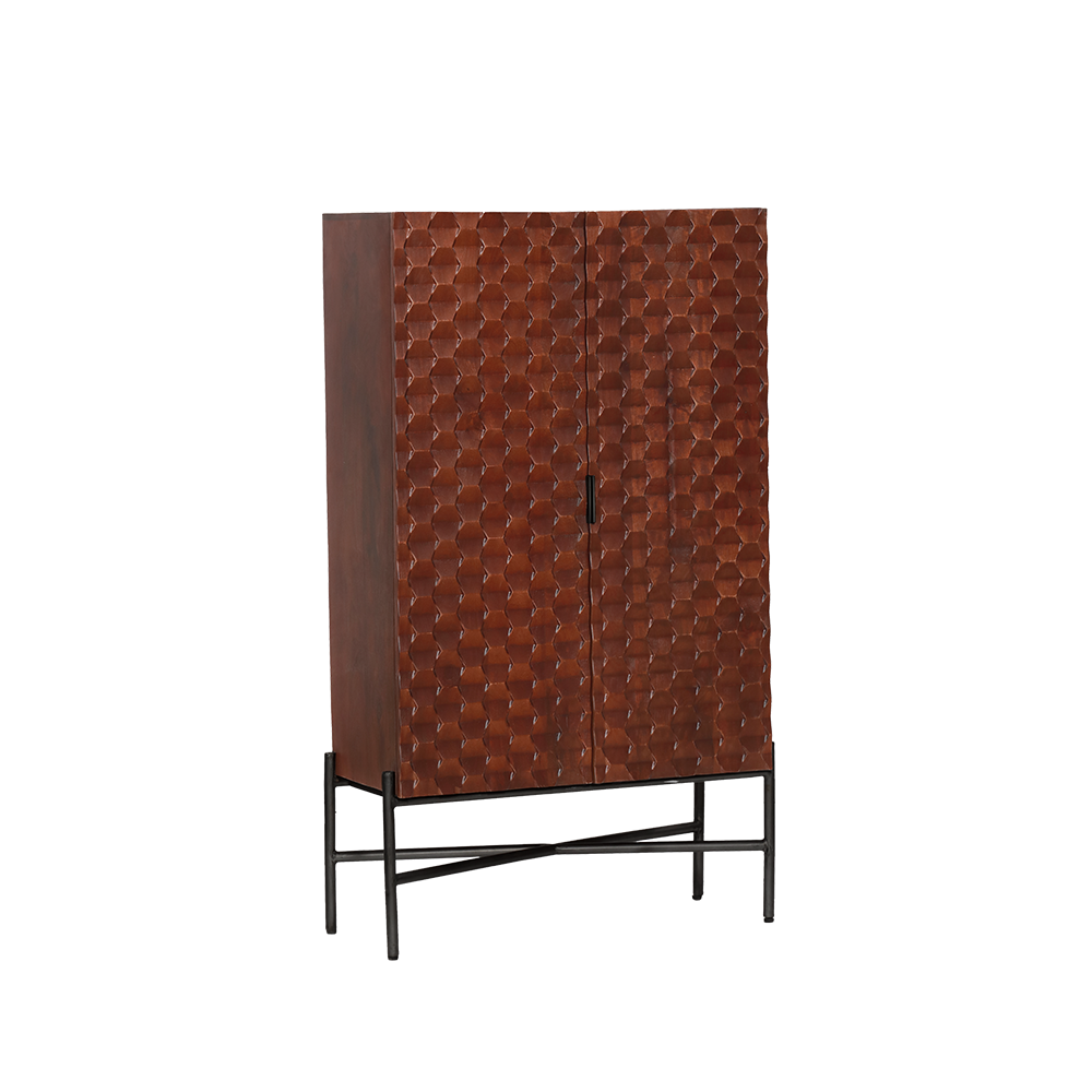 Tower Living Paola Opbergkast 95 cm – Bruin