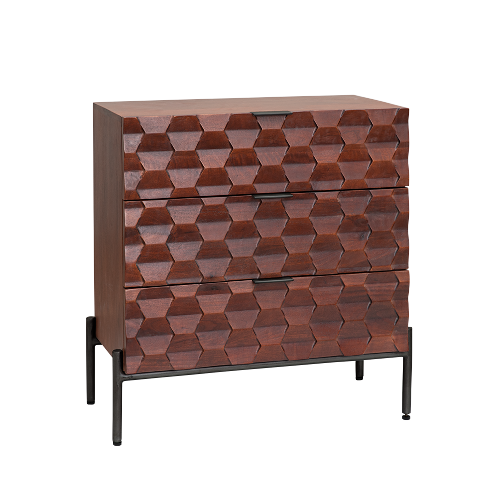 Tower Living Paola Ladekast 80 cm – Bruin