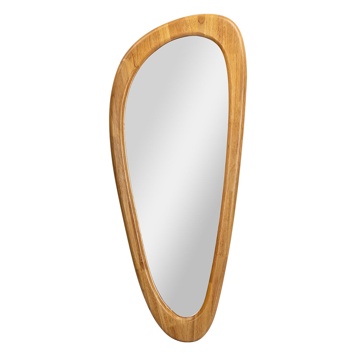 Organische Spiegel Fred - Hout 120 cm