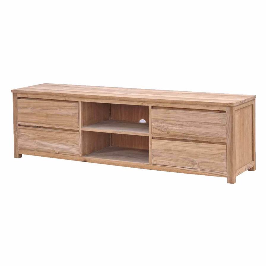 TV-Meubel – Corona – Bruin – 200 x 60 cm – Tower Living