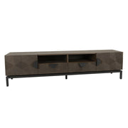 TV-meubel San Marino – Bruin – 200 x 50 cm | Tower Living