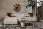 Bank Redford Chaise Lounge zonder armleuning – Beige | Tower Living