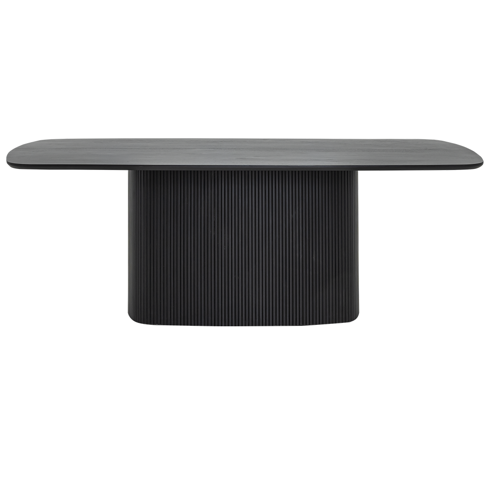 Eetkamertafel – Rivello – Zwart – 220 x 120 x 77 cm – Tower Living
