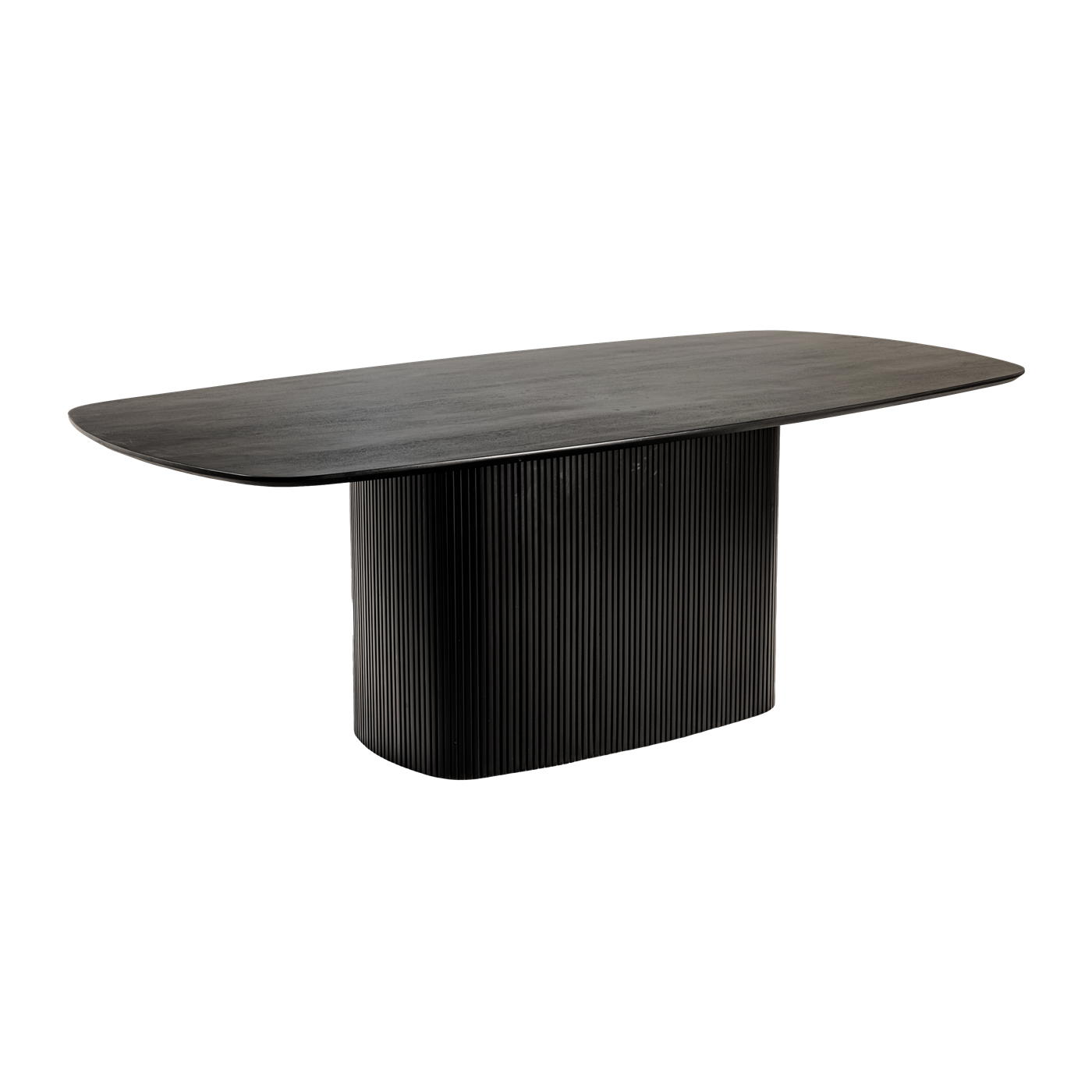 Eetkamertafel – Rivello – Zwart – 200 x 110 x 77 cm – Tower Living