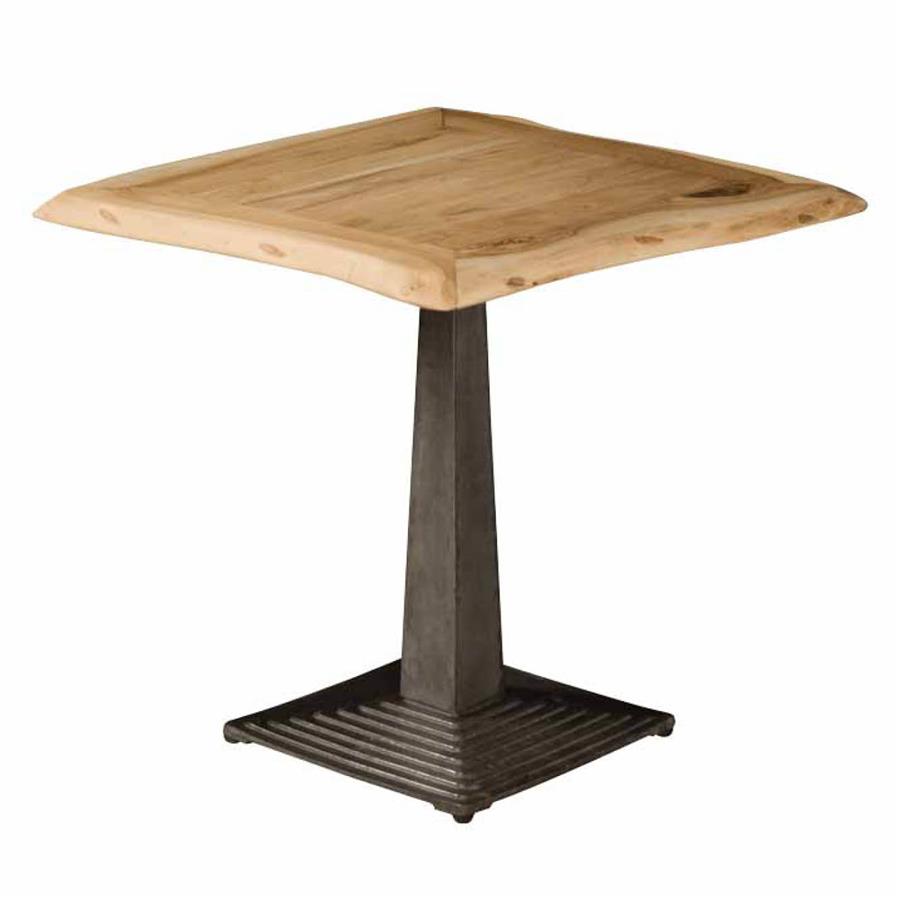 Bartafel – Bistro Cafetafel – Bruin – 80 x 80 x 78 cm – Tower Living