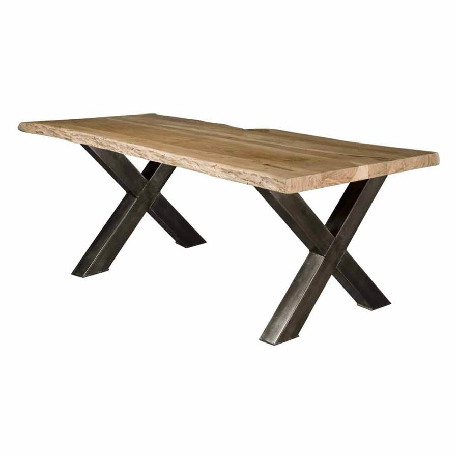 Eetkamertafel – Xabia – Bruin – 260 x 100 x 78 cm – Tower Living