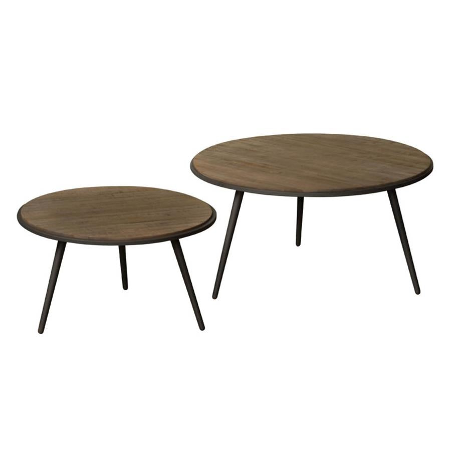 Bijzettafel – Rolo – Grijs – 75 x 40 cm – Tower Living
