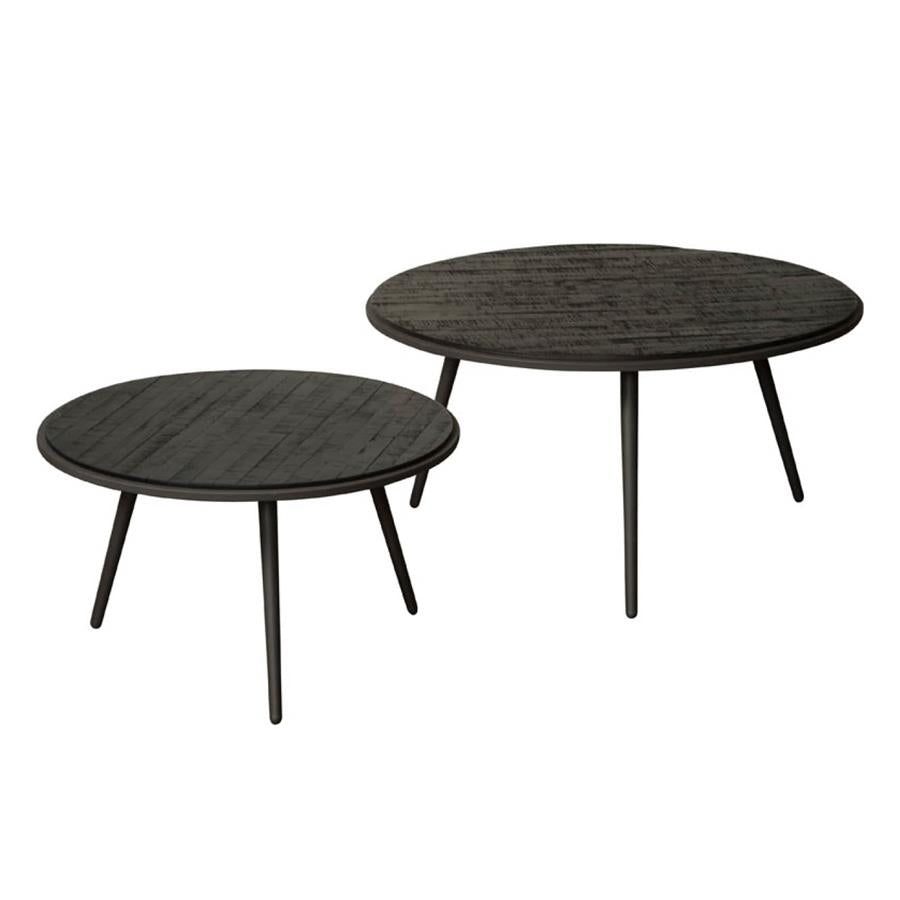 Bijzettafel – Rolo – Zwart – 75 x 40 cm – Tower Living