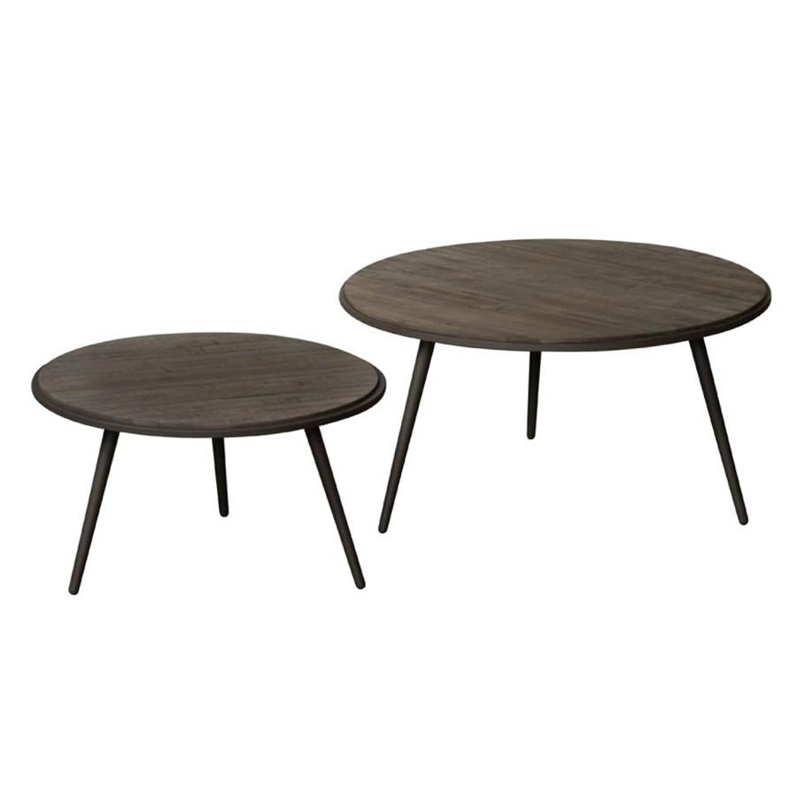 Bijzettafel – Rolo – Bruin – 75 x 40 cm – Tower Living