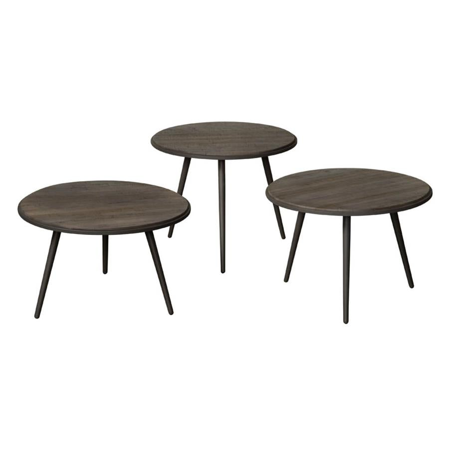 Bijzettafel – Turi – Grijs – 55 x 45 cm – Tower Living