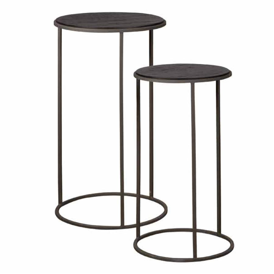 Bijzettafel – Spello – Grijs – 45 x 80 cm – Tower Living