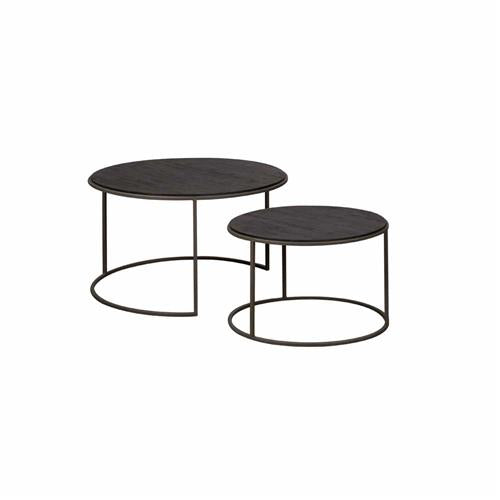 Bijzettafel – Spello – Grijs – 75 x 45 cm – Tower Living