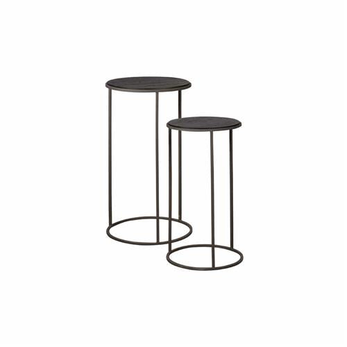 Bijzettafel – Spello – Grijs – 45 x 80 cm – Tower Living
