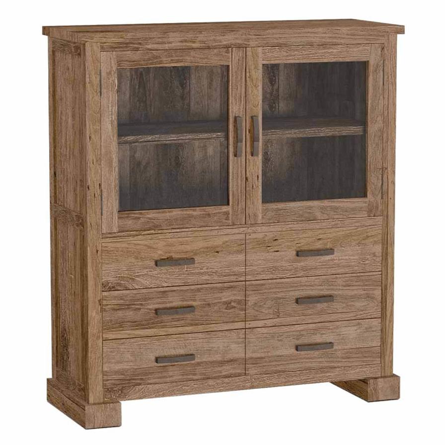 Opbergkast – Lorenzo – Bruin – 120 x 135 cm – Tower Living