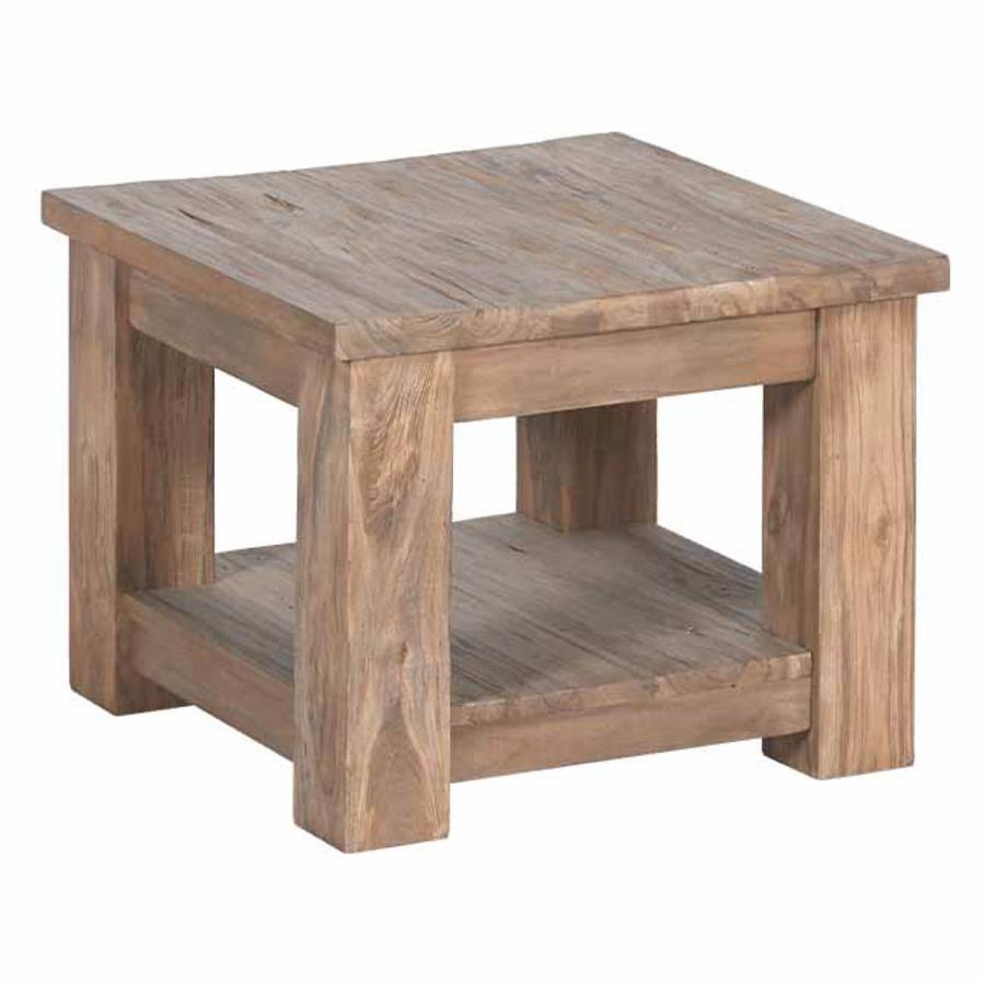 Bijzettafel – Lorenzo – Bruin – 60 x 60 x 45 cm – Tower Living
