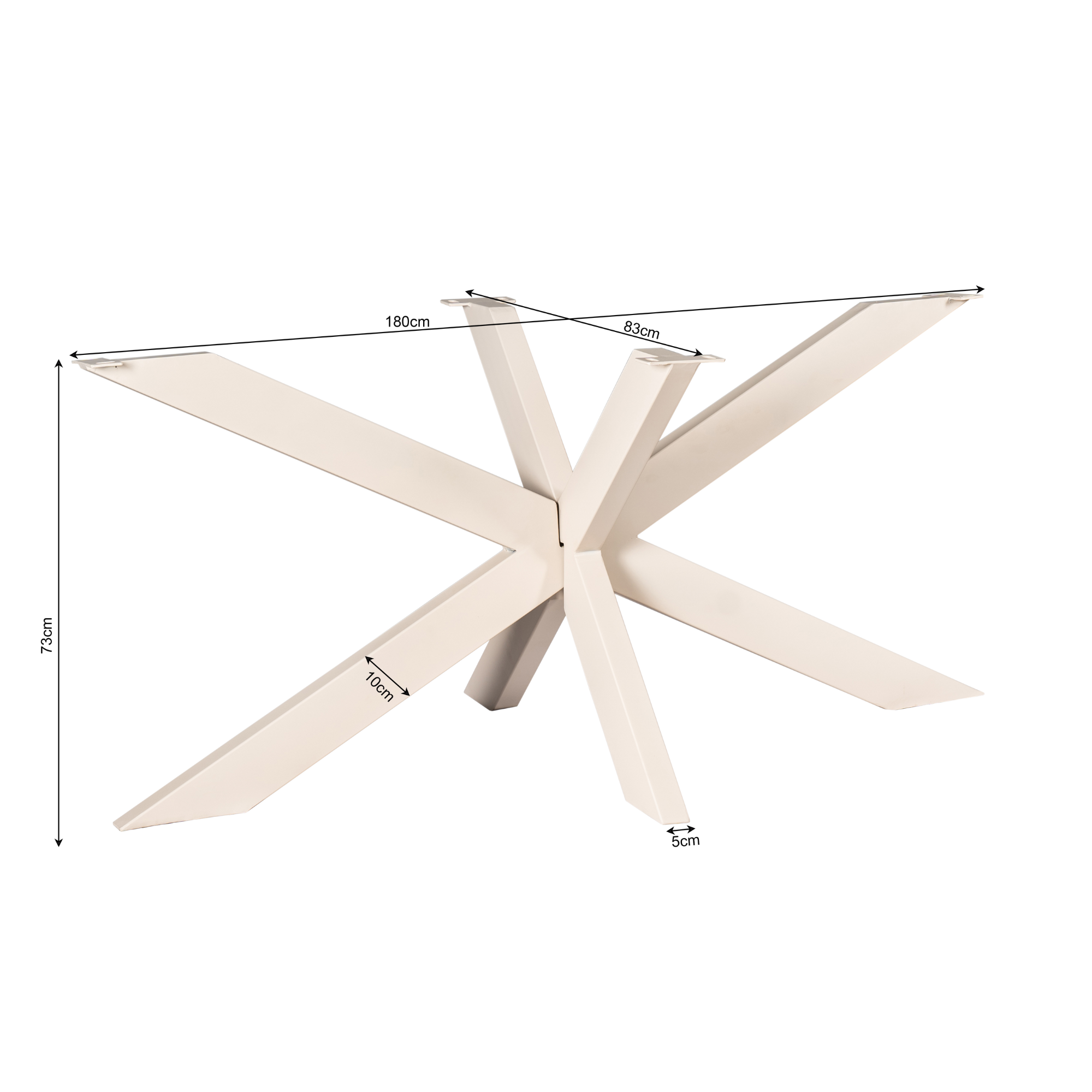 Matrixpoot | ovaal/rechthoek | Sand