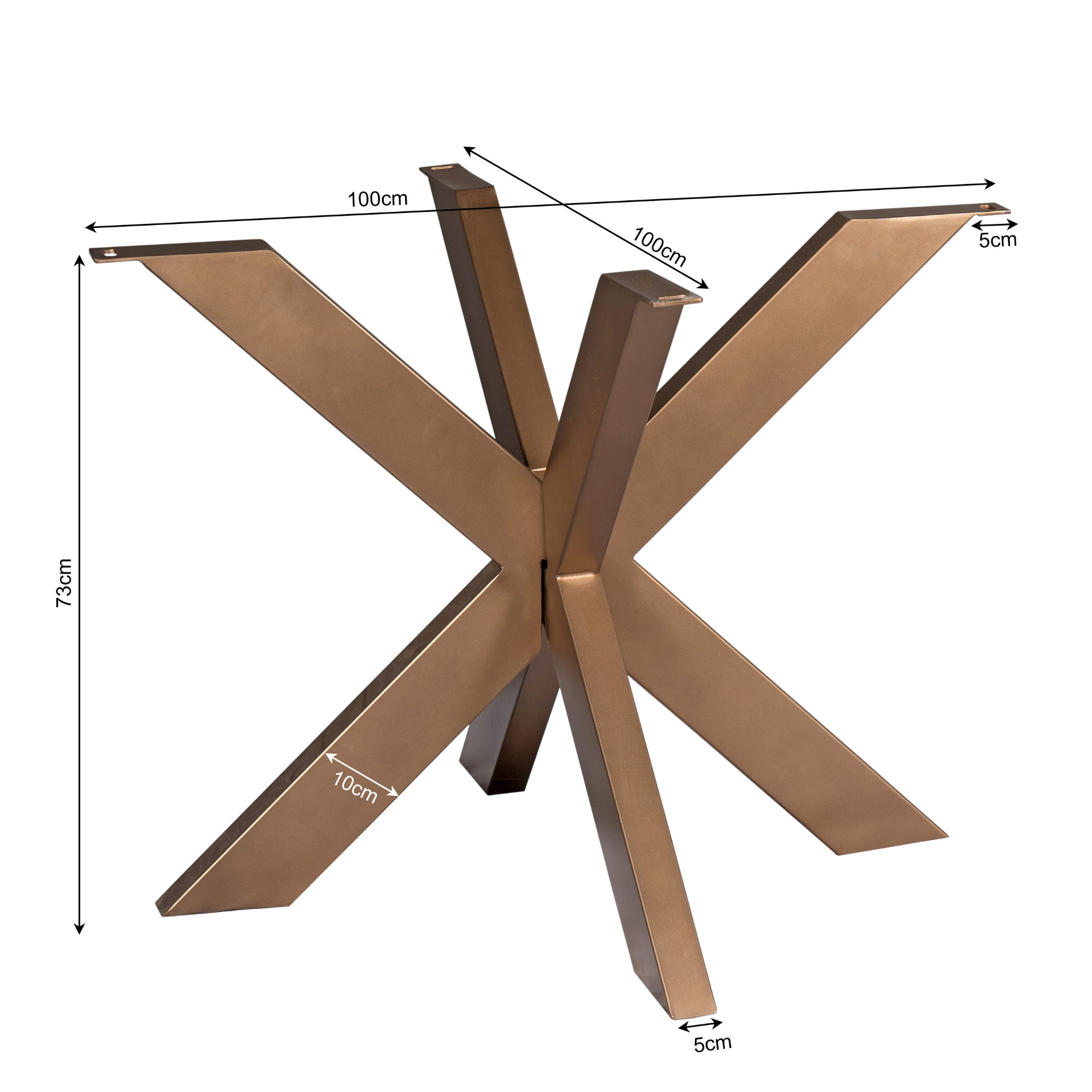 Matrixpoot | rond | Bronze