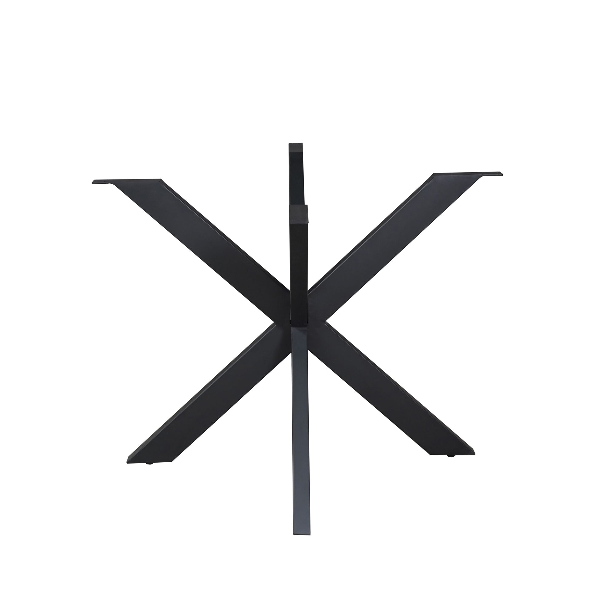 Matrixpoot Rond Zwart 140 cm Koker 4x8 cm