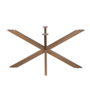 Matrixpoot Brons Ovaal/Rechthoek 140 cm Koker 4x8 cm