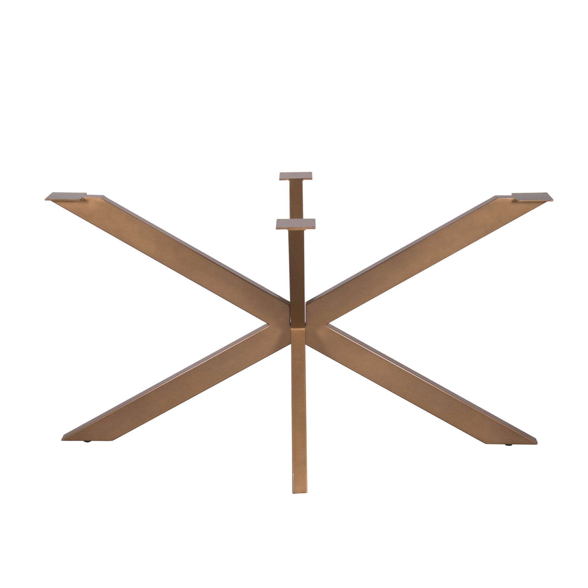 Matrixpoot Brons Ovaal/Rechthoek 140 cm Koker 4x8 cm