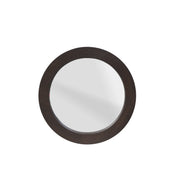 Ronde spiegel Dide Bruin Mangohout 40 cm