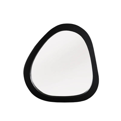 Organische spiegel Lou Zwart Mangohout 43 cm