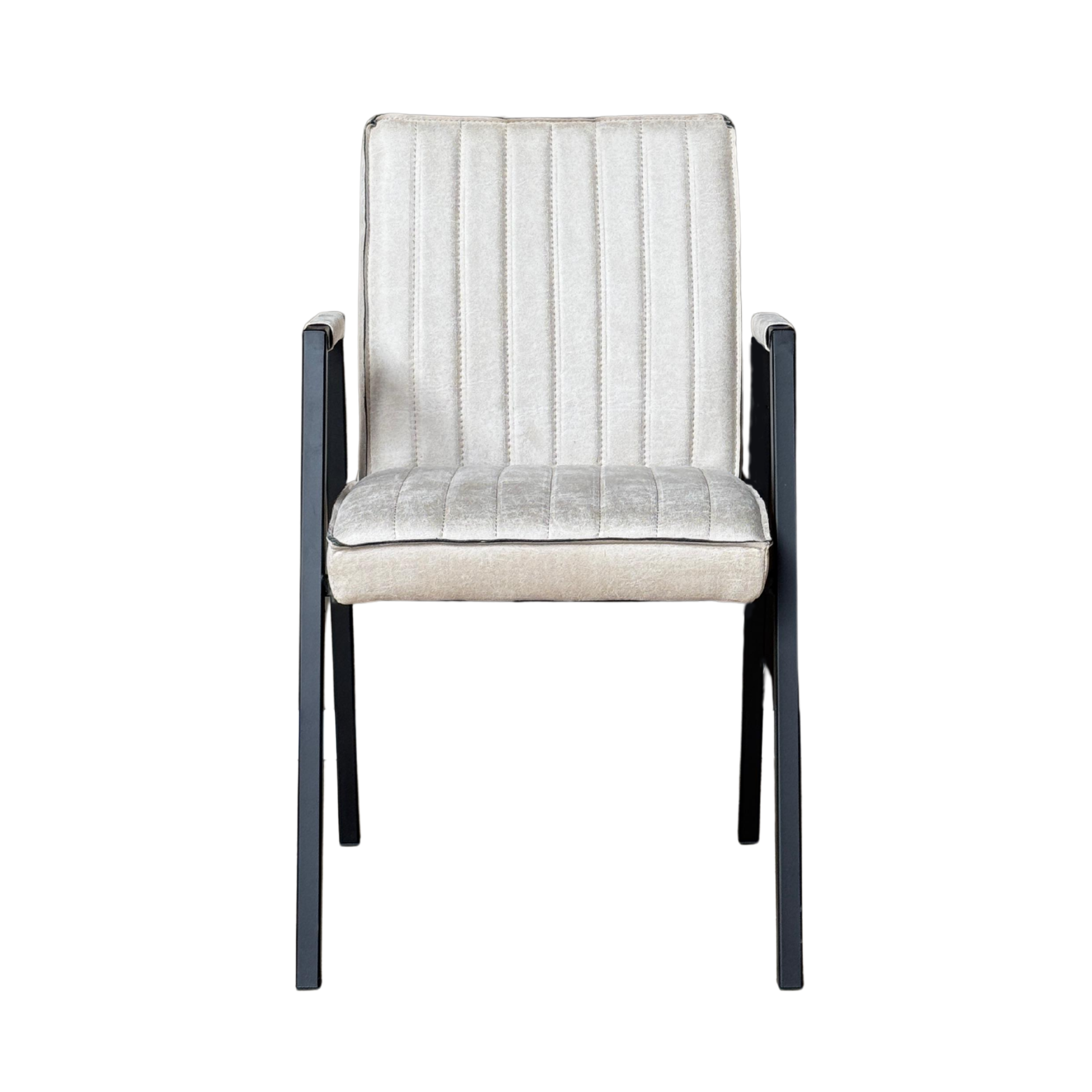Eetkamerstoel Tivoli met armleuning Beige