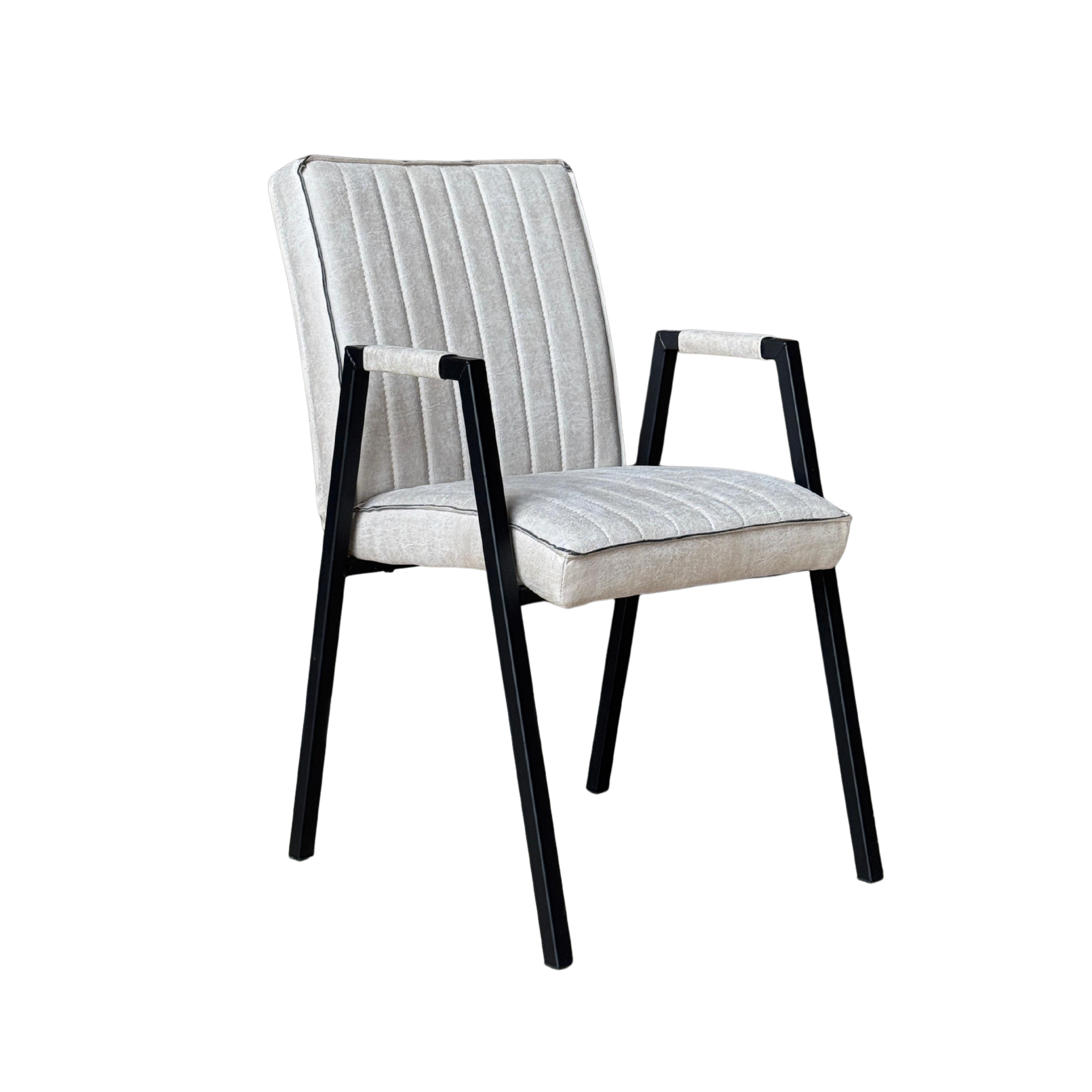 Eetkamerstoel Tivoli met armleuning Beige