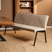 Eetkamerbank Tivoli Beige 185 cm