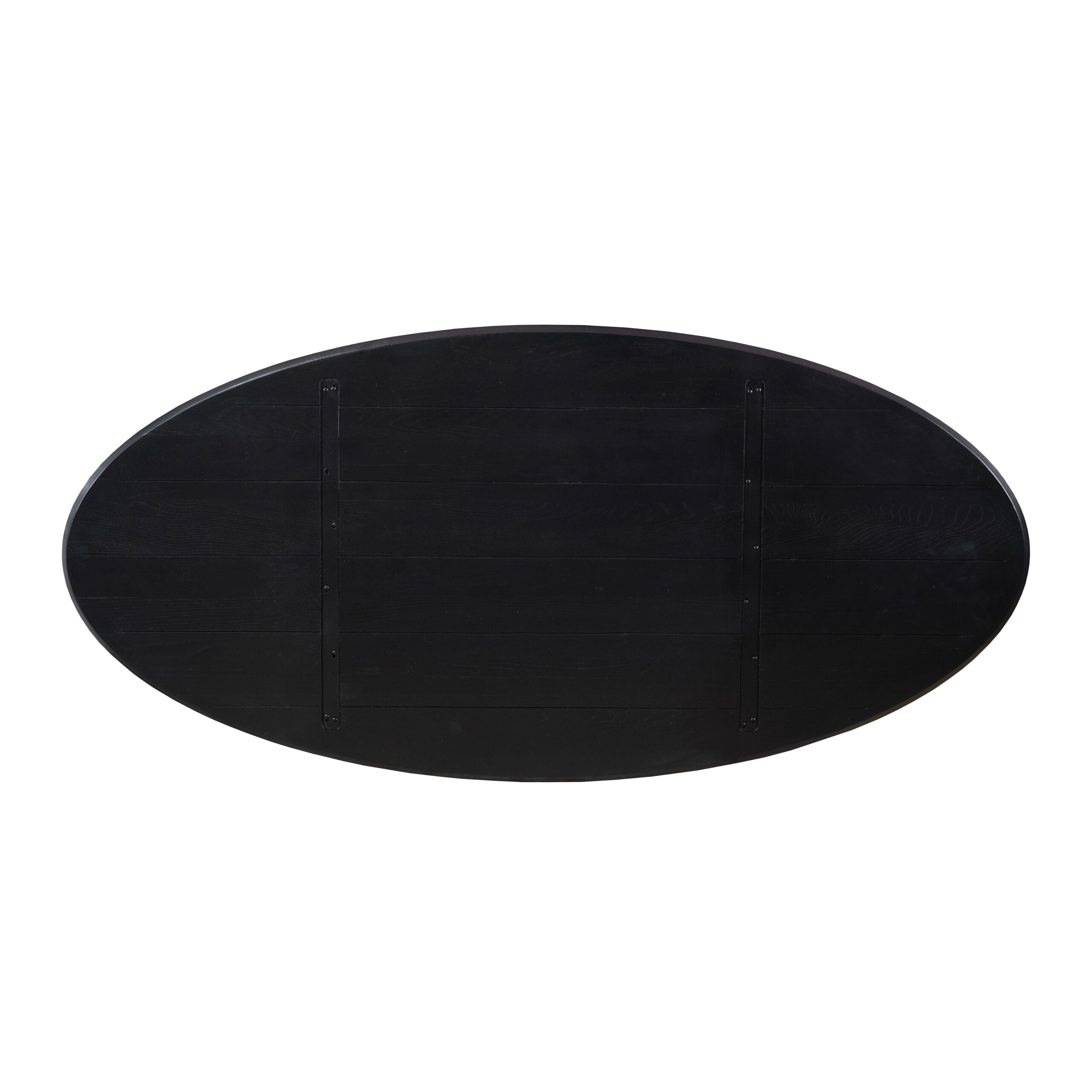 Eiken Blad Ferris Ovaal 240 cm Zwart