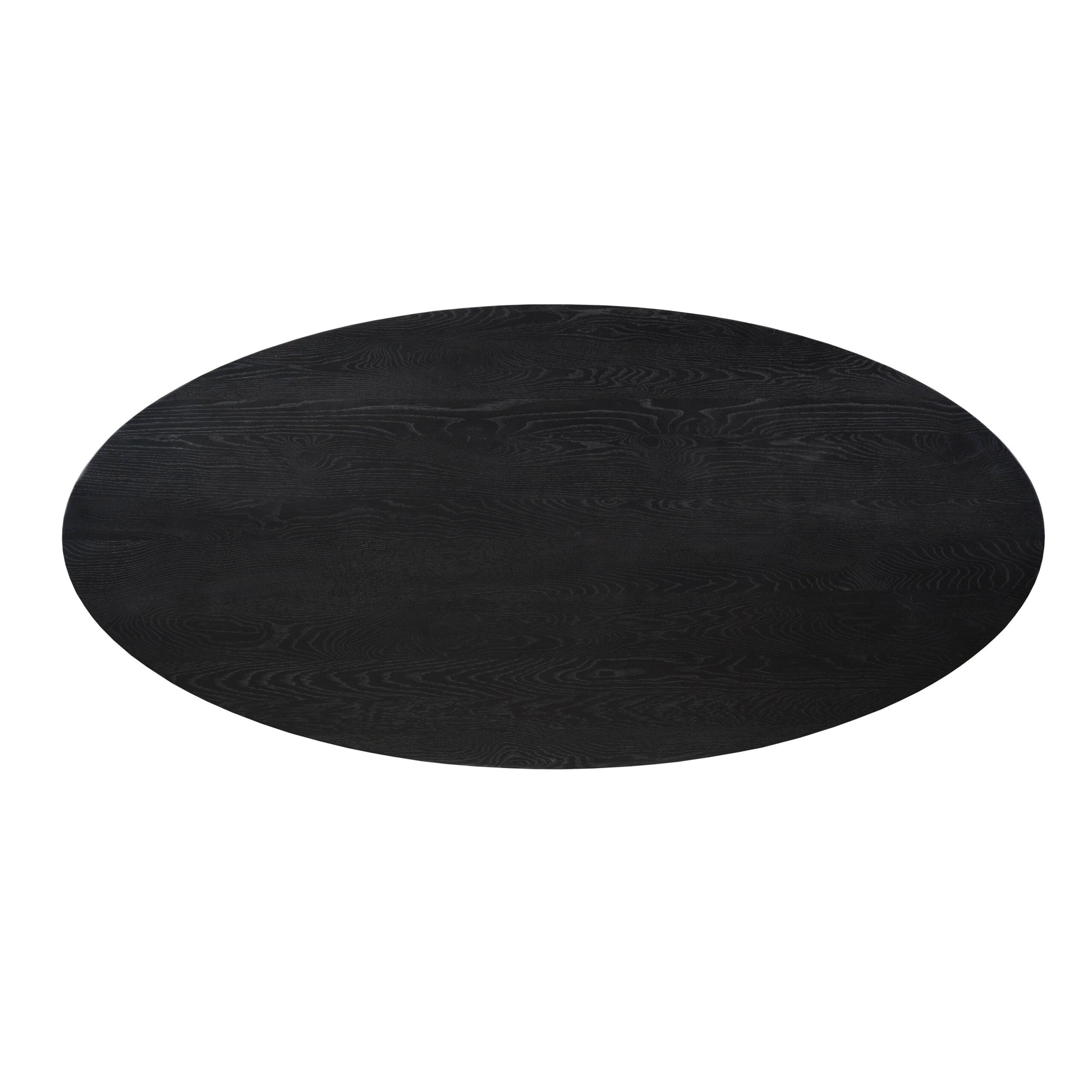 Eiken Blad Ferris Ovaal 280 cm Zwart