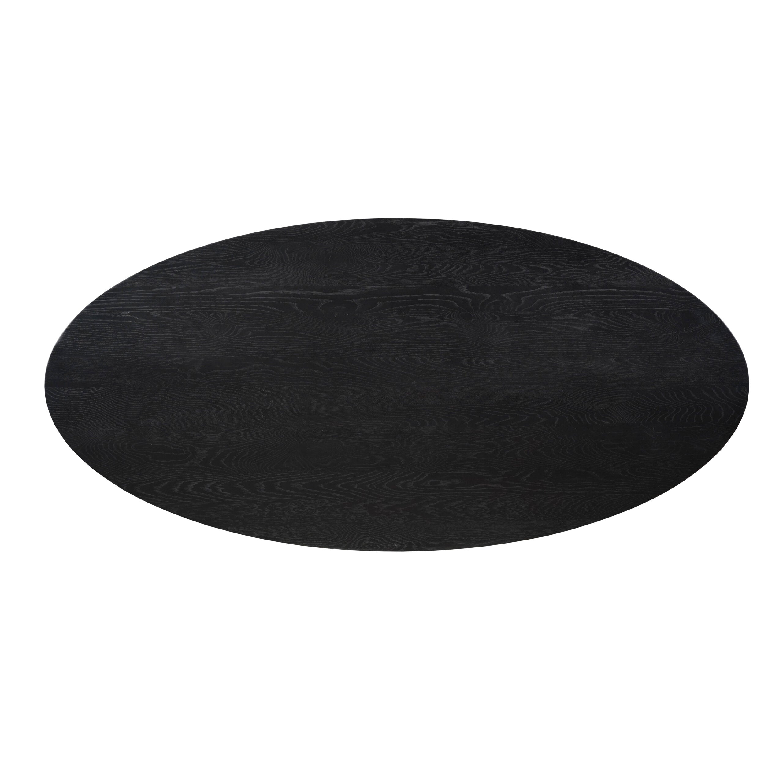 Eiken Blad Ferris Ovaal 280 cm Zwart