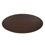 Eiken Blad Ferris Ovaal 210 cm Bruin