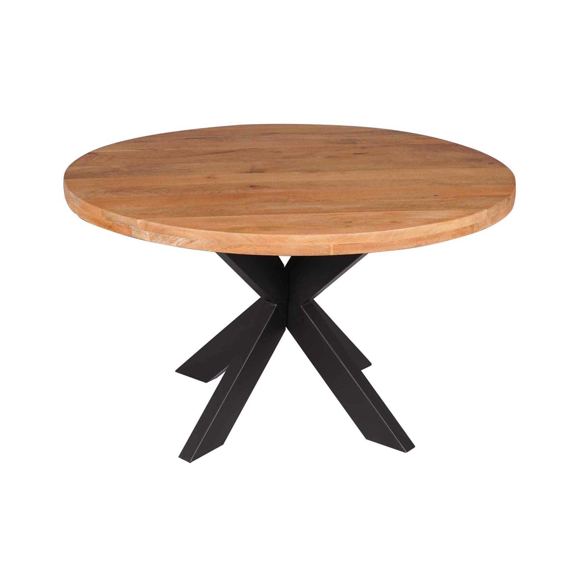 Ronde eettafel Denver Naturel Mangohout 140 cm