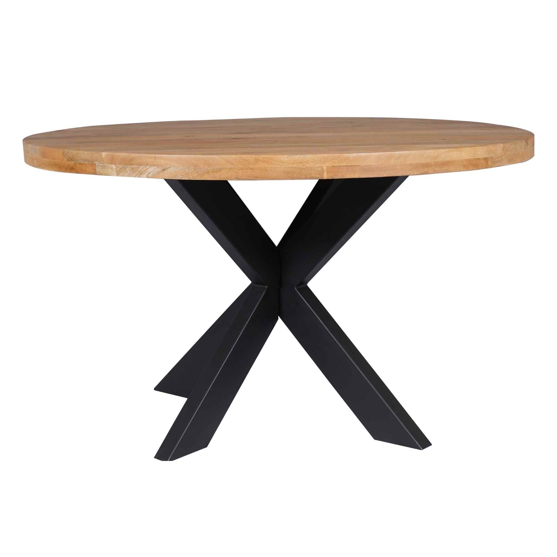 Ronde eettafel Denver Naturel Mangohout 140 cm