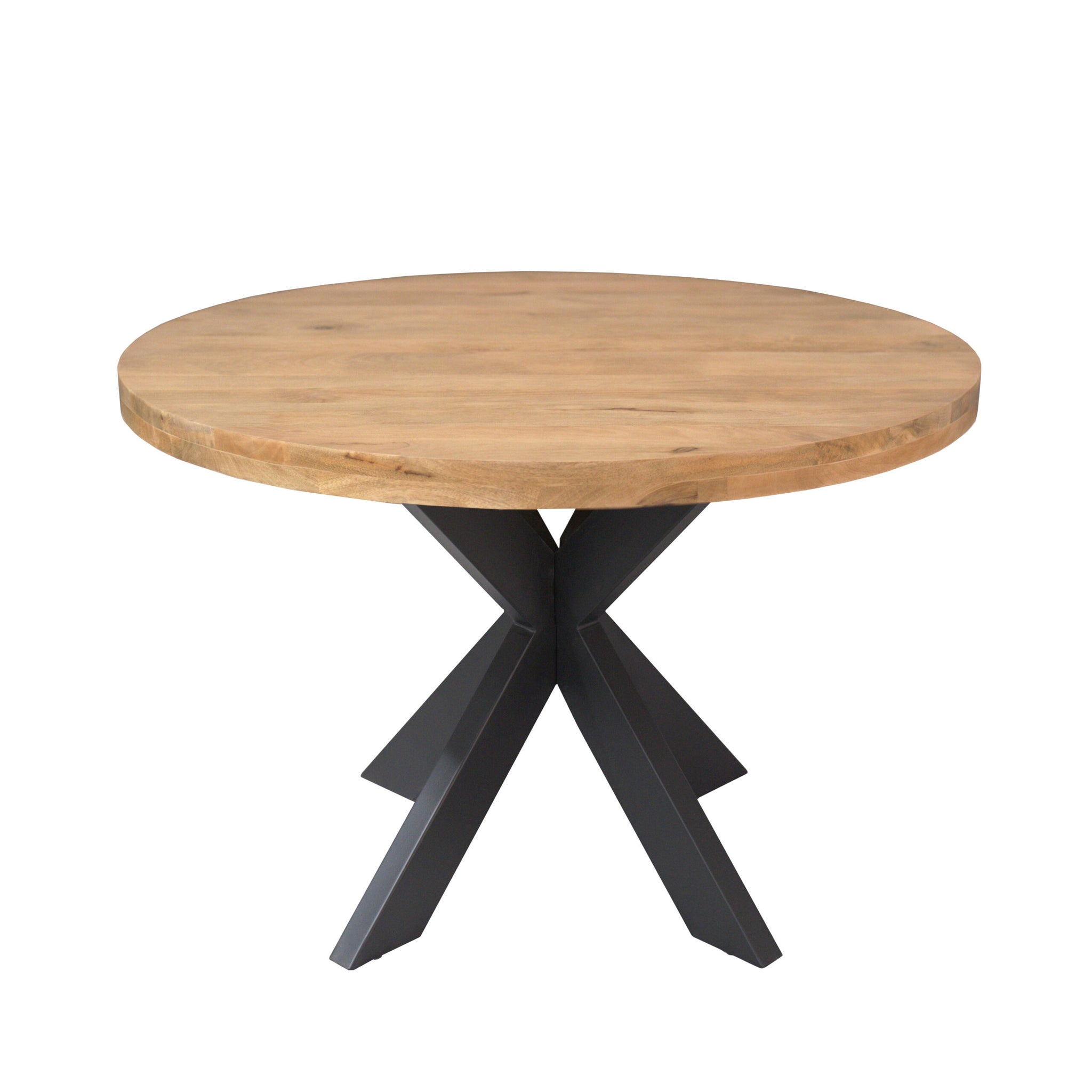 Ronde eettafel Dakota Naturel Mangohout 110 cm