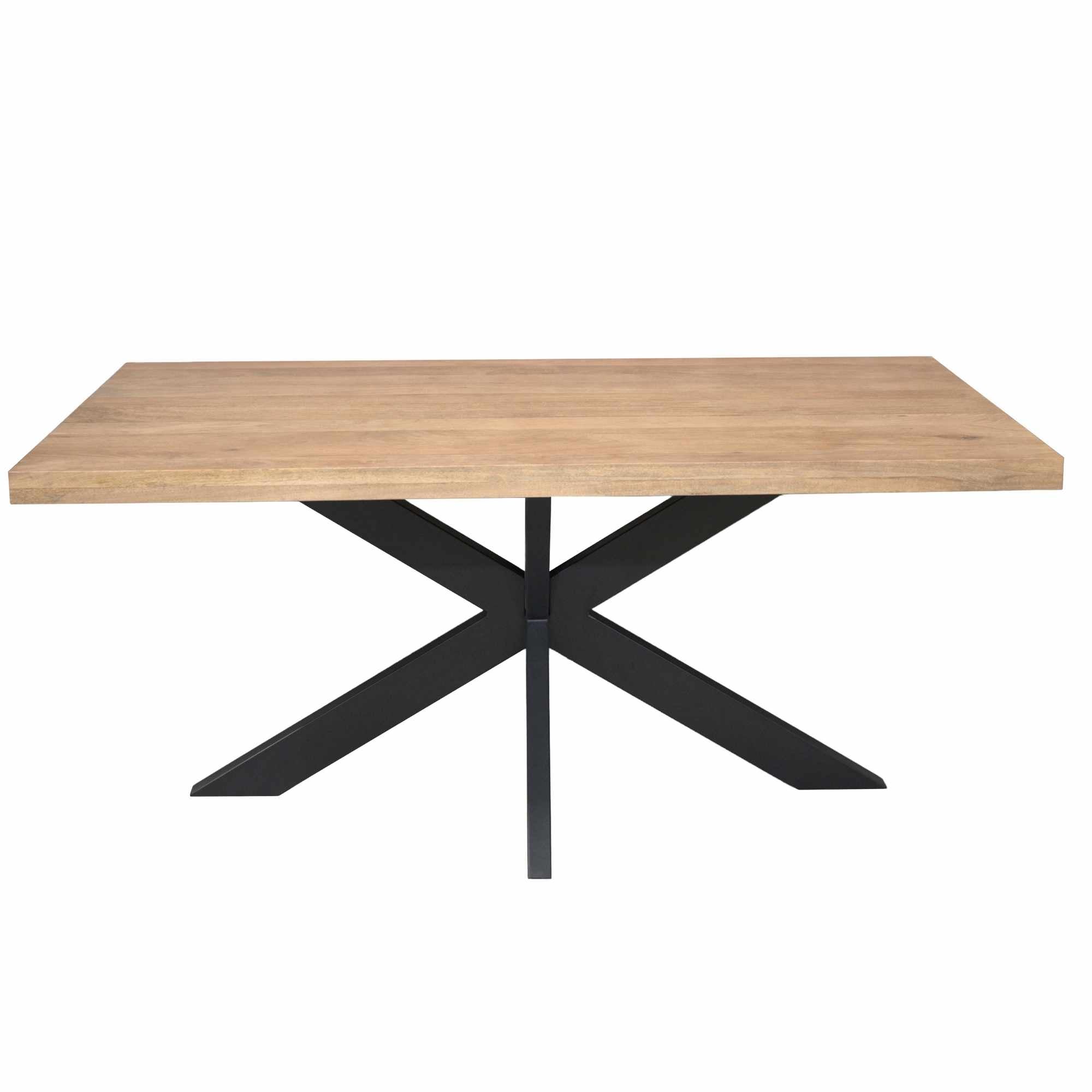 Rechthoekige eettafel Dakota Naturel Mangohout 160 cm