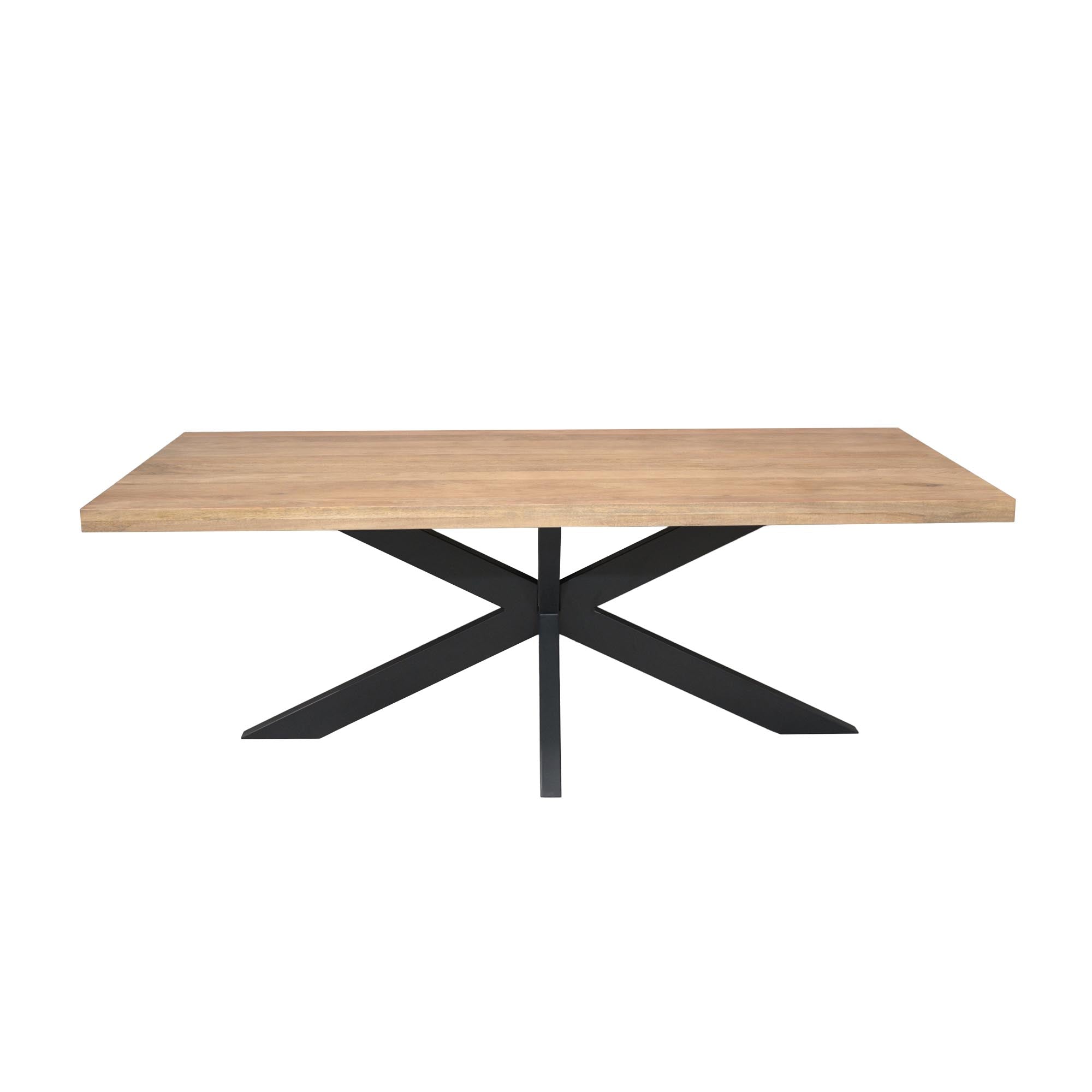 Rechthoekige eettafel Dakota Naturel Mangohout 220 cm
