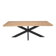 Rechthoekige eettafel Dakota Naturel Mangohout 240 cm