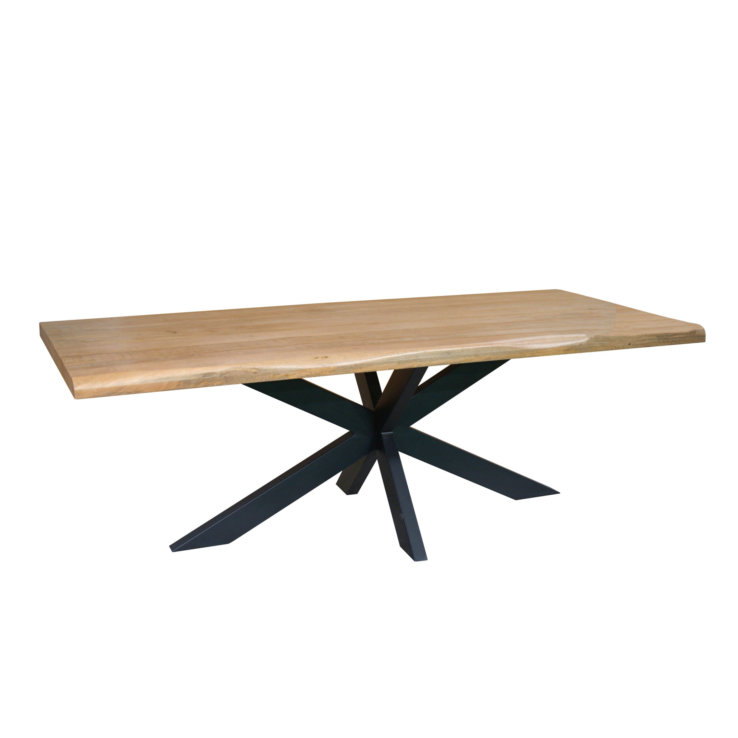 Boomstamtafel Dakota Naturel Mangohout 220 cm