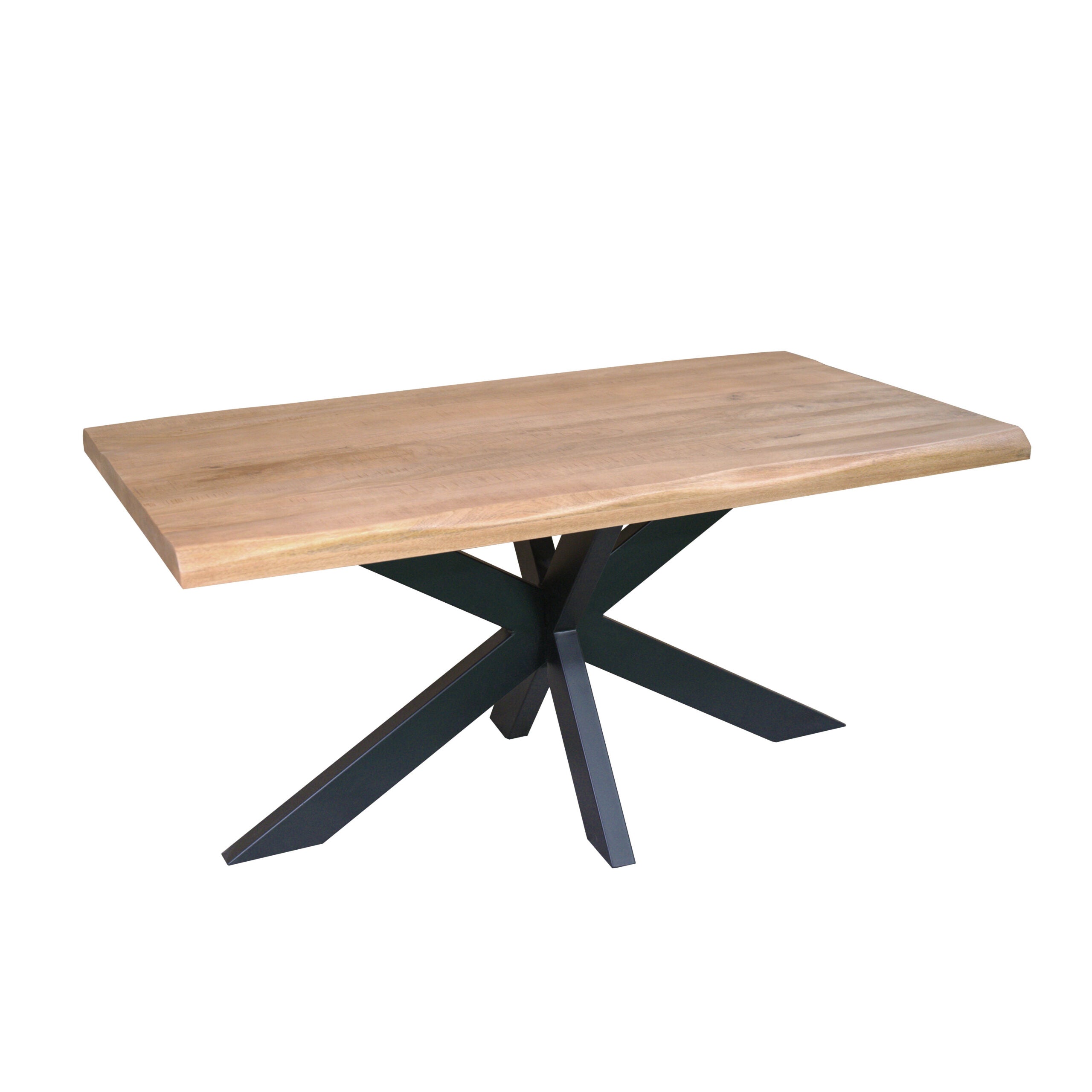 Boomstamtafel Dakota Naturel Mangohout 140 cm - foto 2