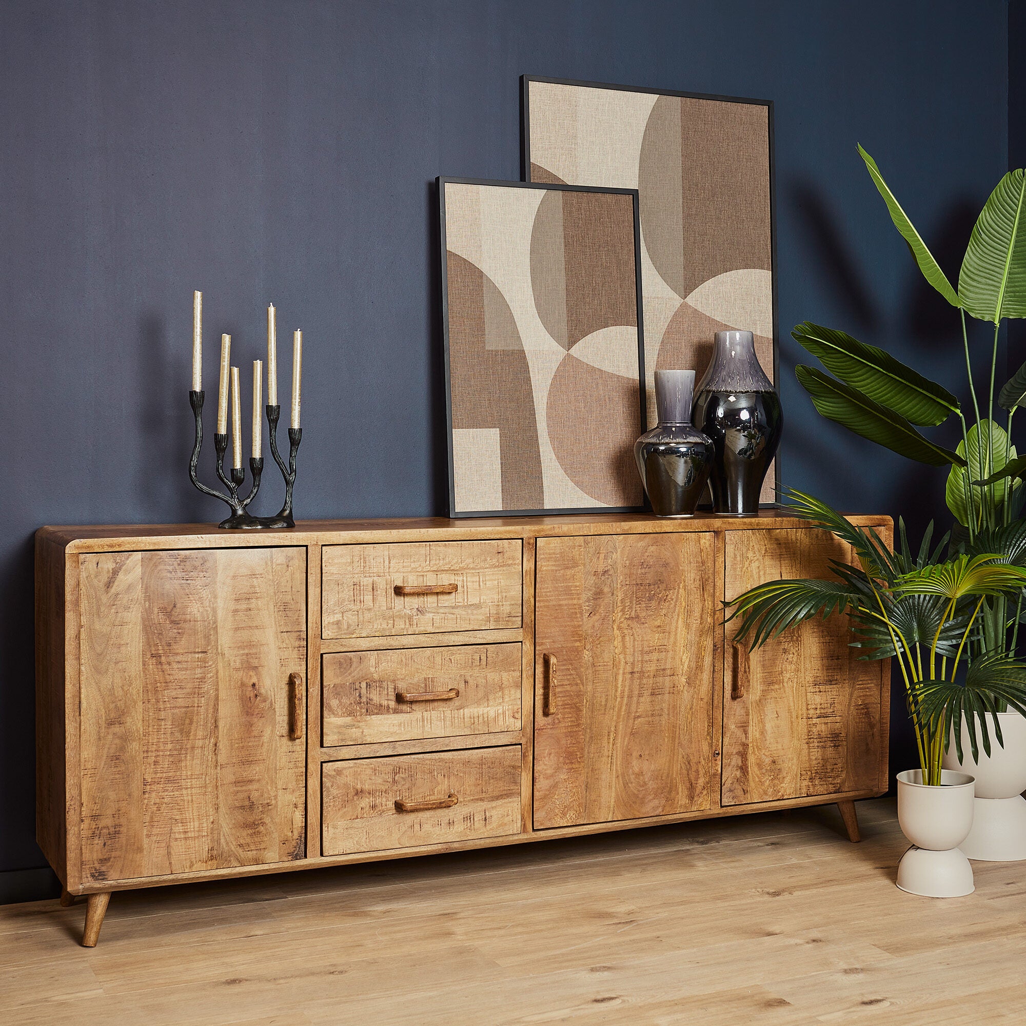Dressoir Omaha Naturel 220 cm