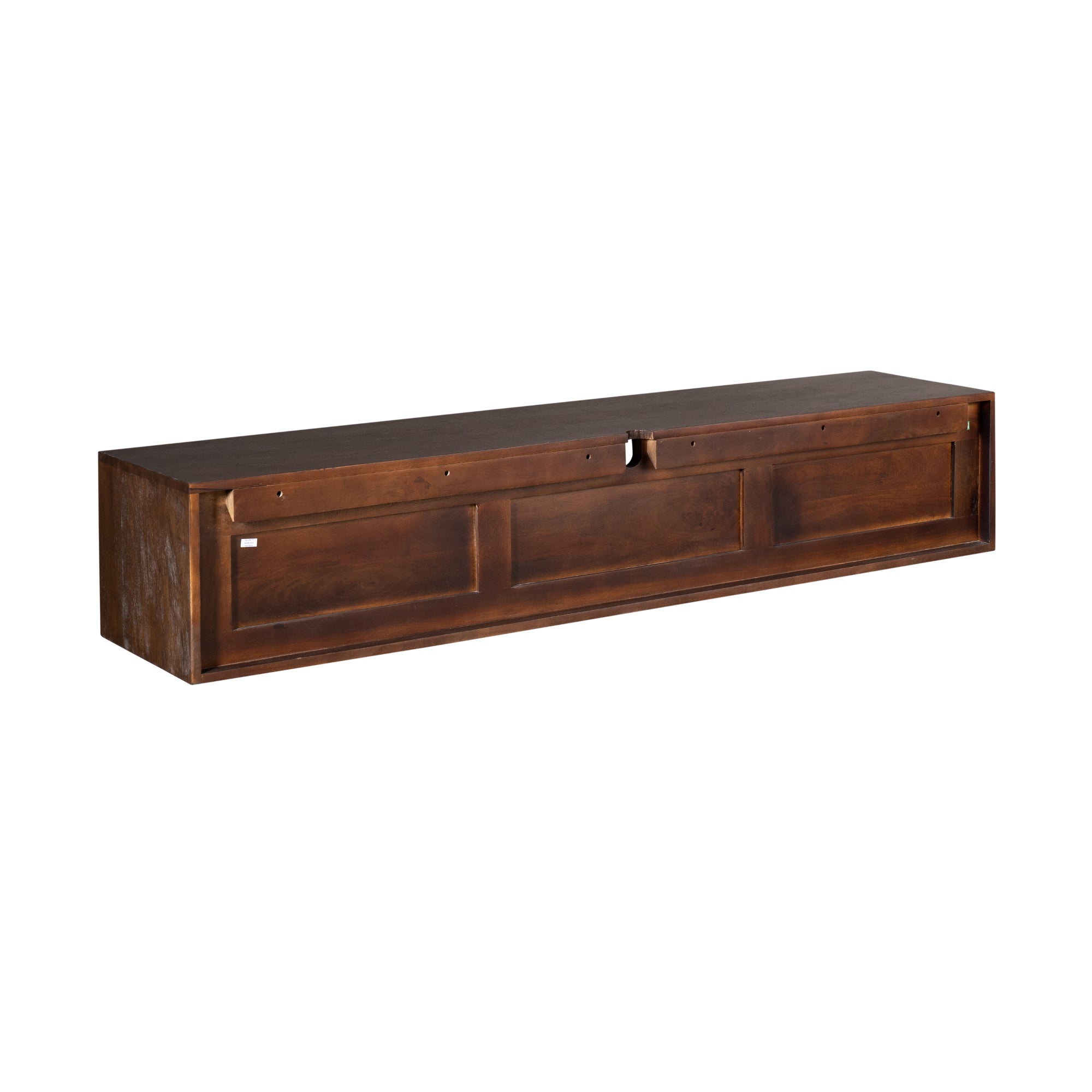 Zwevend tv meubel Ambiance Bruin Mangohout 160 cm