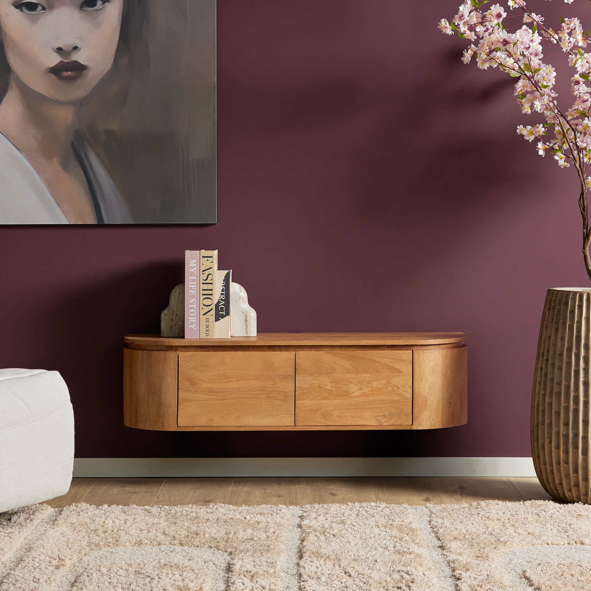 Tv meubel Excellent Naturel | 120 cm