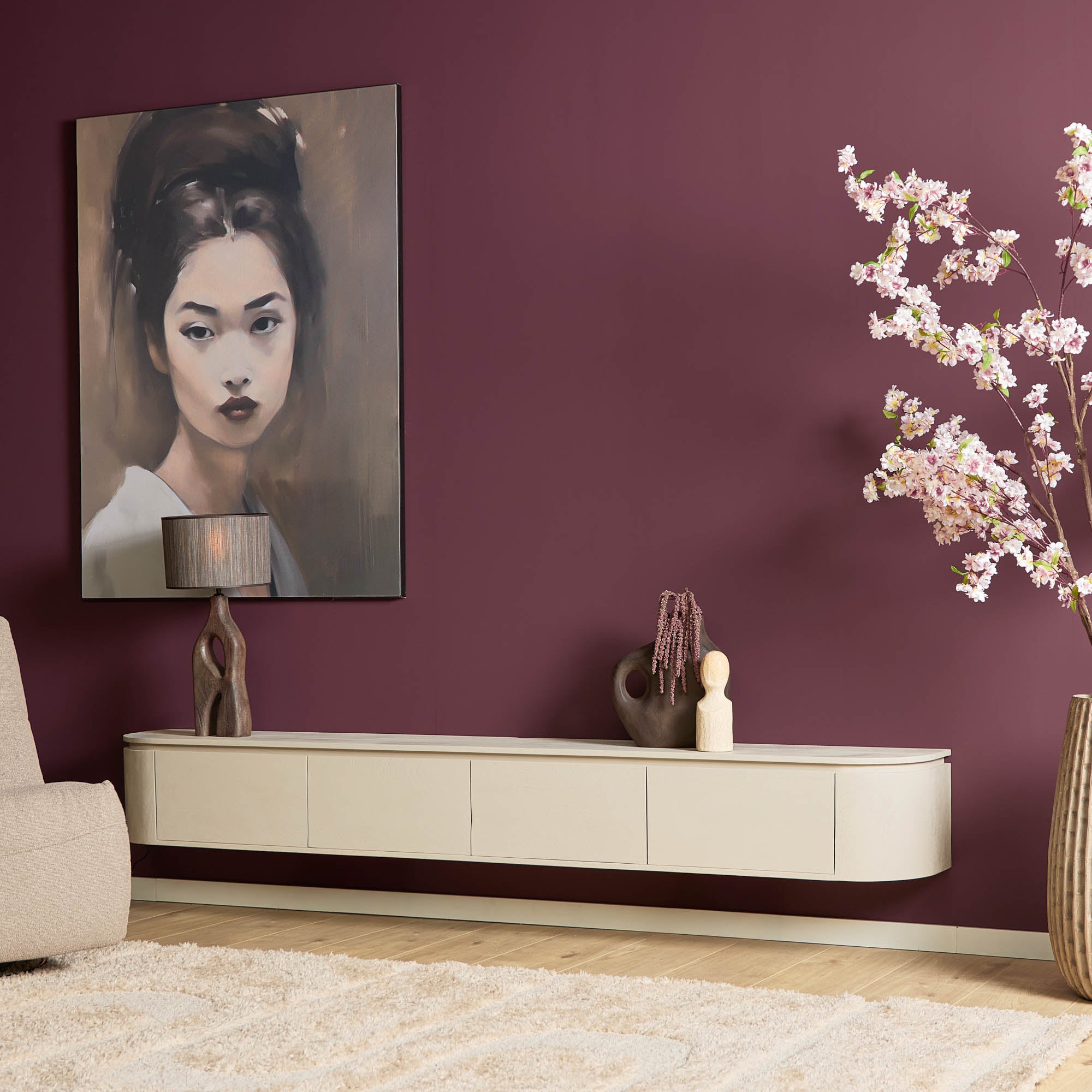 Tv meubel Excellent Sand | 240 cm